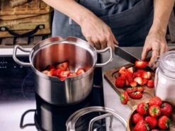 BK Q-linair Master Glas Pannenset - 5-delig - Glazen Deksel - Veilig Afgietsysteem - Inductie -Keukengerei Verkoop 1200x900 14