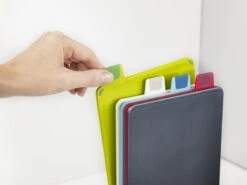 Joseph Joseph JosephJoseph - Index - Mini - Snijplank In Houder - Set Van 5 Stuks - Zilver -Keukengerei Verkoop 1200x900 48