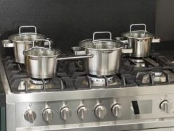 Sola Pannenset Diamond - 4 Delig - Ø 16,16,18,20 Cm - Zilver - RVS - Sandwichbodem -Keukengerei Verkoop 1200x906 6