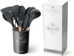 Proudproducts – Keukengerei Set – Kookgerei – Keukengerei – Siliconen – 12 - Delig – BPA Vrij