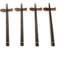 Asiansticks - Luxe Houten Chopsticks Met Houder - Sushiset Voor 4 Personen - Cadeauset -Keukengerei Verkoop 1200x912