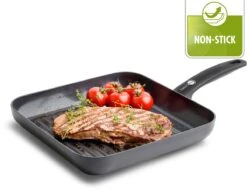 GreenPan Cambridge Grillpan 28cm - Zwart - Inductie - PFAS-vrij -Keukengerei Verkoop 1200x925 1