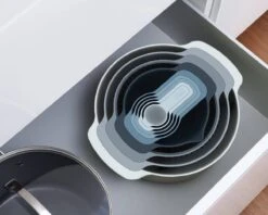 Joseph Joseph Editions Sky Nest 9 Plus Keukenhulpen - Polypropyleen - Set Van 9 Stuks - Oceaan -Keukengerei Verkoop 1200x964 6