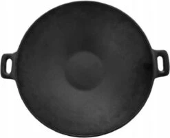 Cast Iron Wokpan / Wadjan Gietijzer - ø 31 Cm - Zonder Anti-aanbaklaag -Keukengerei Verkoop 1200x975