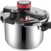 Royal Swiss Snelkookpan / Couscous Pan - 2 In 1 - 10 Liter - Ø 26 Cm - RVS - Inductie - Automatische Sluiting