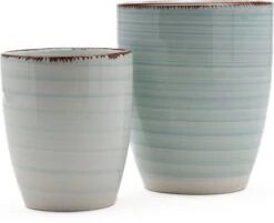 Koffiekopjes - Ocean Blue - Koffiebeker - Unieke Kleuren - Blauw - Set Van 12 Kopjes (ook Los Verkrijgbaar) - 160ML En 340ML - Porselein - Hip En Trendy -Keukengerei Verkoop 1200x975 4