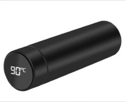 YUNICS® Thermoskan - Met Smart Temperatuur Display - Thermos - Thermosfles - Thermosbeker - Thermofles - Isoleerfles - Travel Mug - RVS - Zwart -Keukengerei Verkoop 1200x977 1