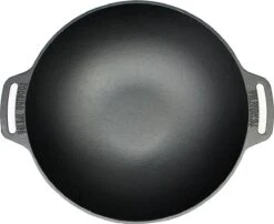 Valhal Outdoor Gietijzeren Wokpan Met Twee Handvatten ⌀36 Cm -Keukengerei Verkoop 1200x983