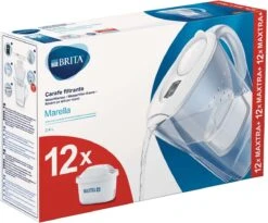 BRITA - Waterfilterkan Marella Cool - Wit - 2,4L + 12 MAXTRA+ Waterfilterpatronen -Keukengerei Verkoop 1200x996 2