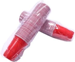 Merkloos Red Cups-50 Stuks-Party Cups-Americancups-Beerpong Bekers-Bierpong-Rood-Bierspel-Drankspel -Keukengerei Verkoop 1200x999 1