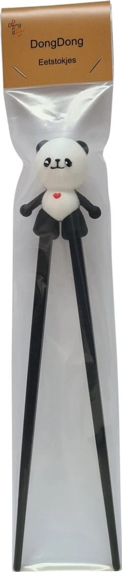 DongDong - Eetstokjes Voor Kinderen - Pandabeer Motief - 22.5 Cm - Zwart Wit 7 DongDong - Eetstokjes Voor Kinderen - Pandabeer Motief - 22.5 Cm - Zwart Wit -Keukengerei Verkoop 256x1200