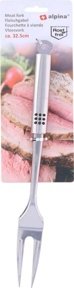 Vleesvork 32,5 Cm Van RVS - Keukengerei - Kookgerei - Tweetandige Vork -Keukengerei Verkoop 309x1200 1