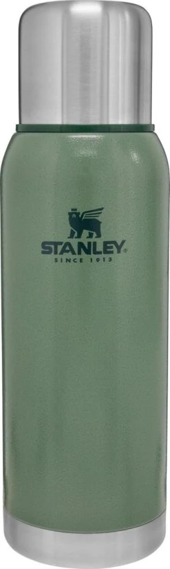 Stanley The Stainless Steel Vacuum Bottle 1,0L - Thermosfles - Hammertone Green -Keukengerei Verkoop 359x1200