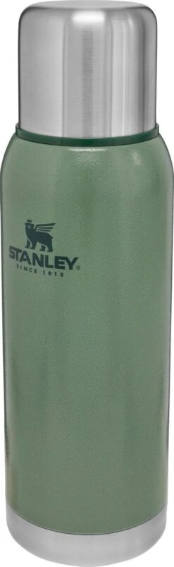 Stanley The Stainless Steel Vacuum Bottle 1,0L - Thermosfles - Hammertone Green -Keukengerei Verkoop 369x1200