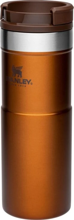 Stanley The NeverLeak™ Travel Mug 0,47L NEW - Thermosfles - Maple -Keukengerei Verkoop 408x1200