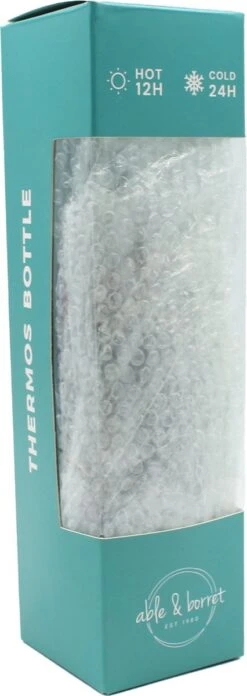 Thermoskan - Thermosfles 500 Ml - Temperatuur Display - 500 Ml - RVS - Wit - Able & Borret -Keukengerei Verkoop 426x1200