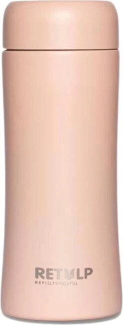 Retulp - Tumbler Thermosbeker – Champagne Pink – 300 Ml - Thermosfles - Roze -Keukengerei Verkoop 456x1200