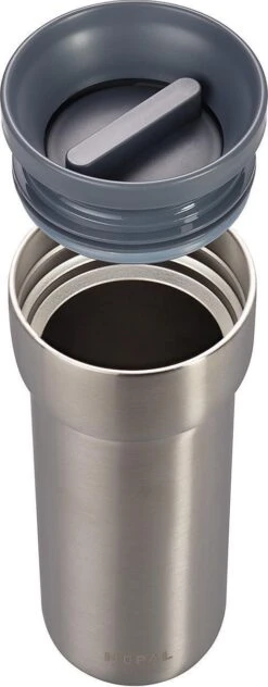 Mepal Isoleerbeker Ellipse 475 Ml – Houdt Je Drankje 6 Uur Warm En 10 Uur Koud – Natural Brushed – Koffiebeker To Go – Lekdicht – Thermosbeker -Keukengerei Verkoop 469x1200