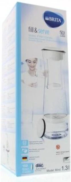 BRITA - Fill&Serve Waterfilterkaraf - 1,3L - Wit Grafiet - Inclusief 1 MicroDisc Waterfilter 37 BRITA - Fill&Serve Waterfilterkaraf - 1,3L - Wit Grafiet - Inclusief 1 MicroDisc Waterfilter -Keukengerei Verkoop 471x1200 1