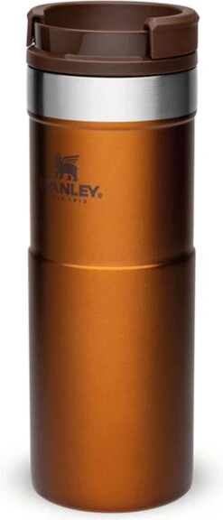Stanley The NeverLeak™ Travel Mug 0,47L NEW - Thermosfles - Maple -Keukengerei Verkoop 515x1200