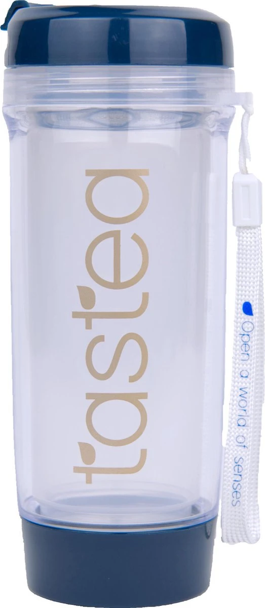 Tastea Theebeker Poseidon - Blauw - 400 Ml - Accessoires - Handige To-go Theebeker 1 Tastea Theebeker Poseidon - Blauw - 400 Ml - Accessoires - Handige To-go Theebeker