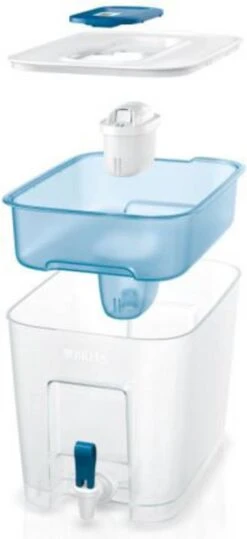 BRITA - Waterfilterkan Flow Cool - Blauw - 8,2L -Keukengerei Verkoop 550x1200