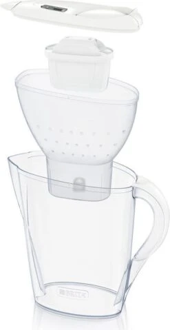 BRITA - Waterfilterkan Marella Cool - Wit - 2,4L + 12 MAXTRA+ Waterfilterpatronen -Keukengerei Verkoop 619x1200