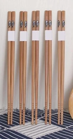 Chopsticks - Bamboe - 5 Paar - Sushi - Giftset -Keukengerei Verkoop 628x1200