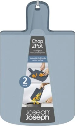 Joseph Joseph - Chop 2 Pot - Editions Sky - Snijplank - Opvouwbaar - Set Van 2 Stuks - Blauw / Grijs -Keukengerei Verkoop 720x1200