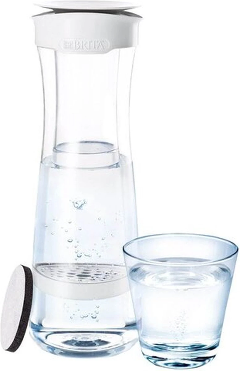 BRITA - Fill&Serve Waterfilterkaraf - 1,3L - Wit Grafiet - Inclusief 1 MicroDisc Waterfilter 17 BRITA - Fill&Serve Waterfilterkaraf - 1,3L - Wit Grafiet - Inclusief 1 MicroDisc Waterfilter - Afbeelding 17