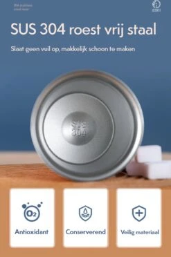 ICENTI - RVS Koffiebeker To Go - 380ml – Groen - Thermosbeker - Lekvrij - Dubbelwandig - Koffie Beker - Theebeker – Coffeemugg - Theemugg -Keukengerei Verkoop 797x1200 5