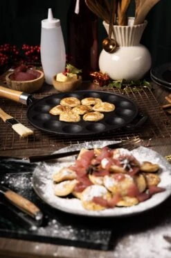 Blackwell Poffertjespan - Met Houten Steel - Gietijzer - ø 24 Cm -Keukengerei Verkoop 799x1200 6