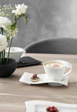 Villeroy & Boch New Wave Cappuccinoset - 8 Delig - Wit -Keukengerei Verkoop 830x1200