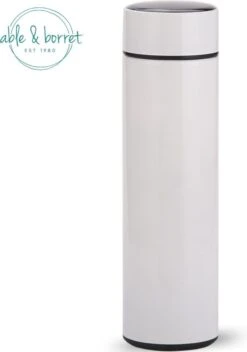 Thermoskan - Thermosfles 500 Ml - Temperatuur Display - 500 Ml - RVS - Wit - Able & Borret -Keukengerei Verkoop 841x1200