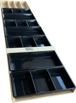 Sjoelbak - Borrelsjoelbak - Hapjesplank - Borrelplank - Mini Sjoelbak 120 Cm Met Zwarte Bakjes - Kleine Sjoelbakken -Keukengerei Verkoop 882x1200 1