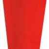 Santex Feest/verjaardag Bekertjes - 10x - Rood - Karton - 270 Ml