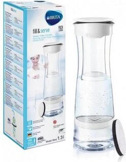 BRITA - Fill&Serve Waterfilterkaraf - 1,3L - Wit Grafiet - Inclusief 1 MicroDisc Waterfilter 27 BRITA - Fill&Serve Waterfilterkaraf - 1,3L - Wit Grafiet - Inclusief 1 MicroDisc Waterfilter -Keukengerei Verkoop 937x1200 1