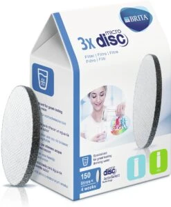 BRITA - Waterfilterpatroon MicroDisc 3-Pack -Keukengerei Verkoop 988x1200